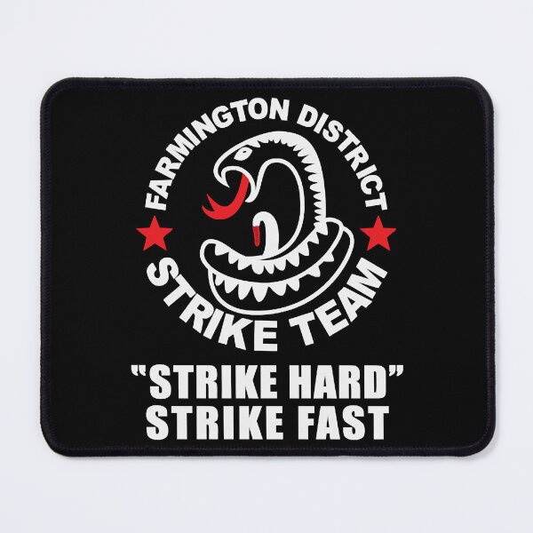 Item preview, THE SHIELD INSPIRED FARMINGTON DISTRICT STRIKE designed and sold by AndreaWaynne.