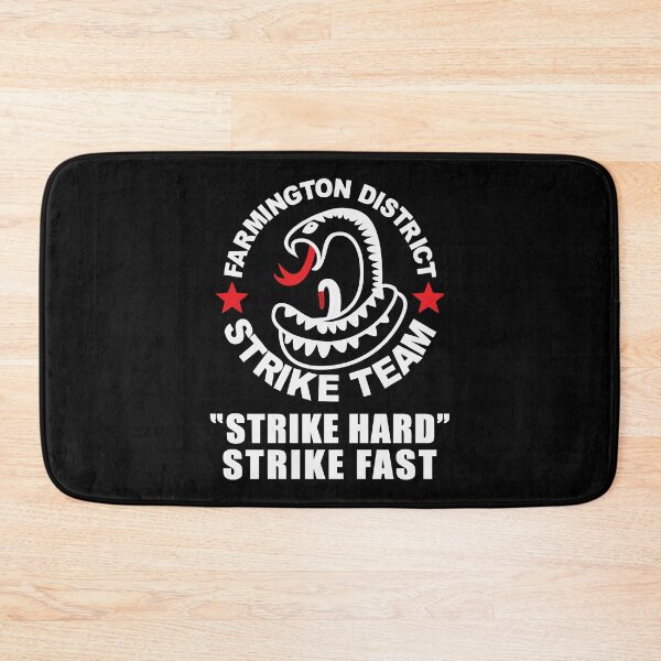 Item preview, THE SHIELD INSPIRED FARMINGTON DISTRICT STRIKE designed and sold by AndreaWaynne.