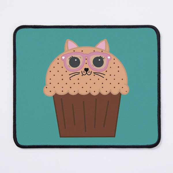 Item preview, Nerdy Chocolate Chip Muffin Cat designed and sold by Emus.