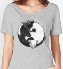 Yin and Yang Cats Women's Relaxed Fit T-Shirt
