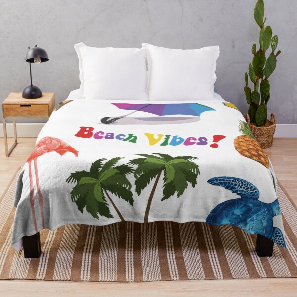 Item preview, Beach Vibe stickers set designed and sold by Lotofus.