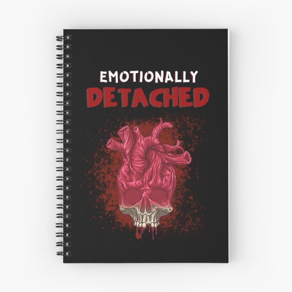 Item preview, Emotionally Detached (Heart and Skull) designed and sold by tradeculture143.