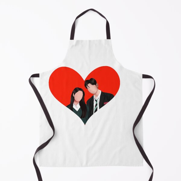 Item preview, All of us are dead, Choi Nam Ra and Lee Soo Hyuk Heart Drawing designed and sold by BeccaKenDesigns.