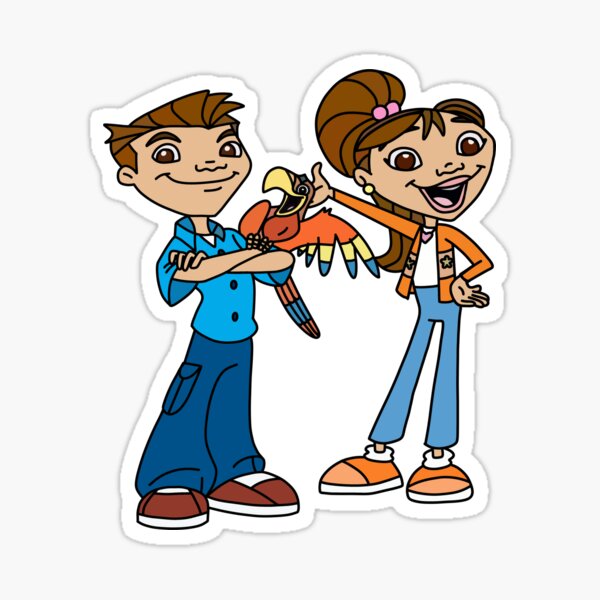 STICKERS Cyberchase Kids Decals 7 and Pair of 3 -  Israel