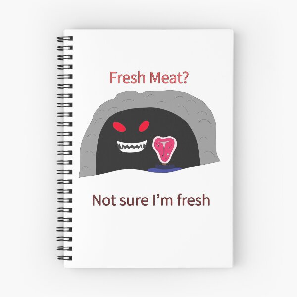 Item preview, Fresh meat? designed and sold by Sketchy Thinks.