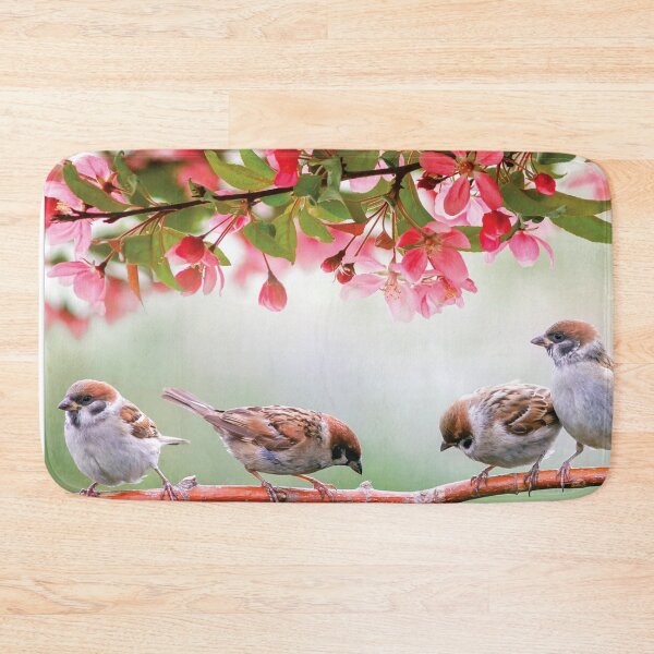 Item preview, Chickadees and Blossoms designed and sold by Diane Petker.