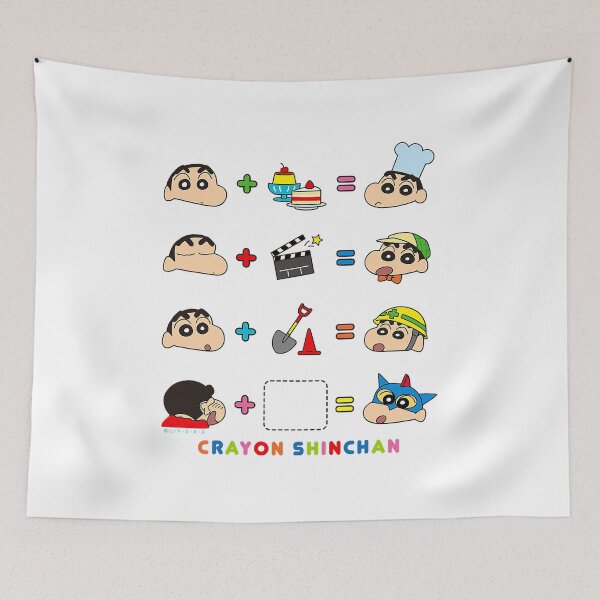 Item preview, Crayon Shin-chan 〇＋〇＝？ Shin-chan Ver.  designed and sold by MikaylaBustard.
