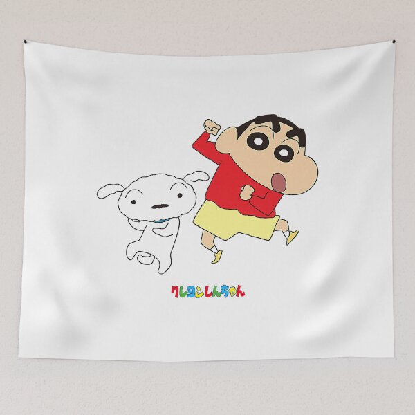 Item preview, Crayon Shin-chan dances! Shin-chan and Shiro  designed and sold by MikaylaBustard.