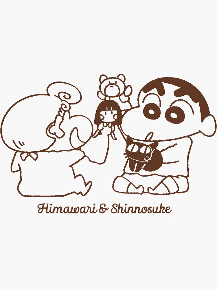 shin chan himawari doll