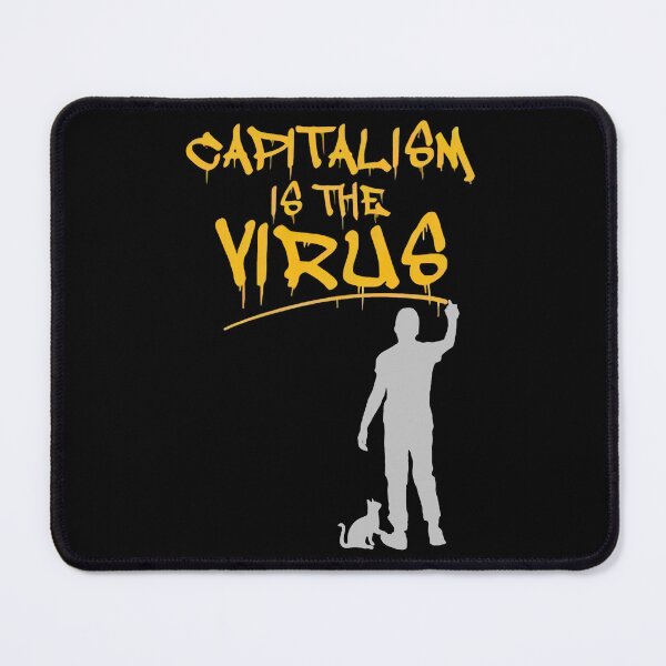Item preview, Capitalism is the virus designed and sold by PoliticsPrint.