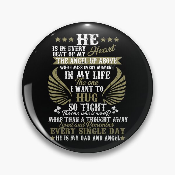 Item preview, He Is My Dad And Angel designed and sold by AuroraApparel.