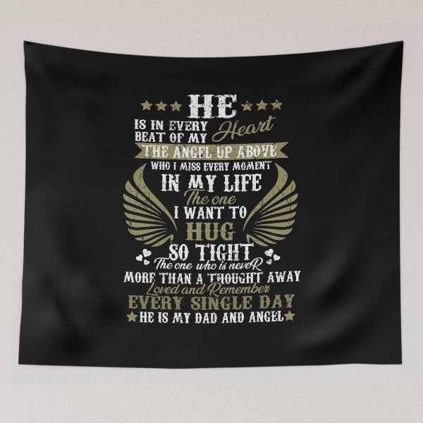 Item preview, He Is My Dad And Angel designed and sold by AuroraApparel.