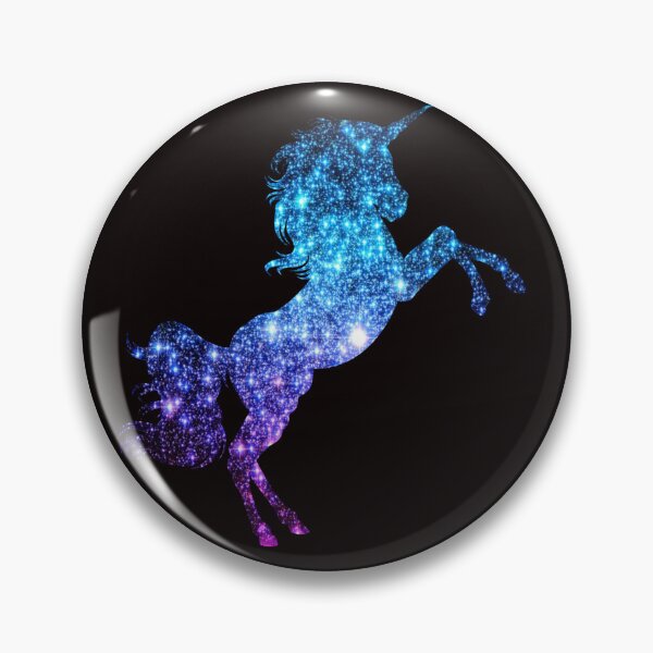 Item preview, Bright Teal and Purple Ombre Faux Glitter Unicorn designed and sold by Felicity-K.