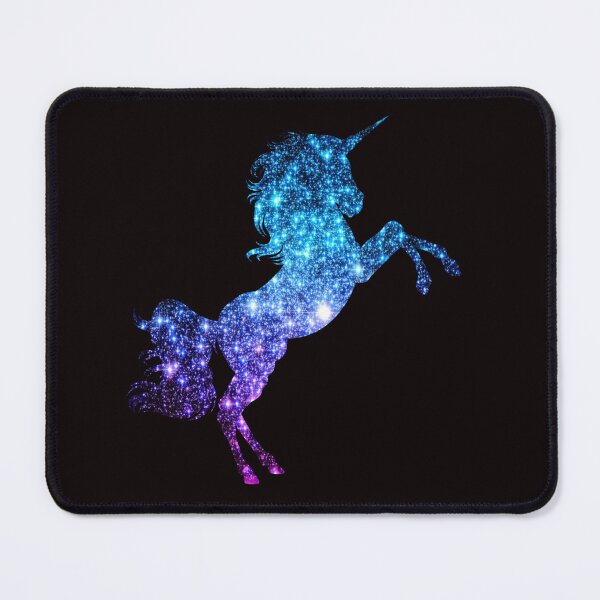 Item preview, Bright Teal and Purple Ombre Faux Glitter Unicorn designed and sold by Felicity-K.