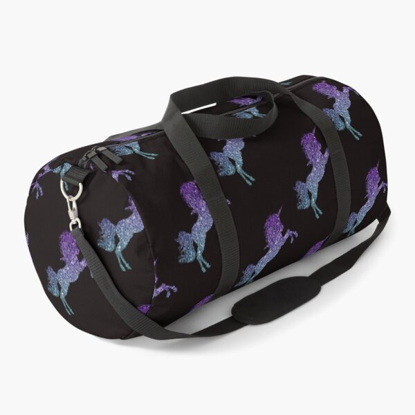 Item preview, Dark Teal and Purple Ombre Faux Glitter Unicorn designed and sold by Felicity-K.