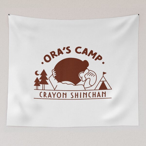 Item preview, Crayon Shin-chan Nohara family Camp fire Ora's camp designed and sold by MikaylaBustard.