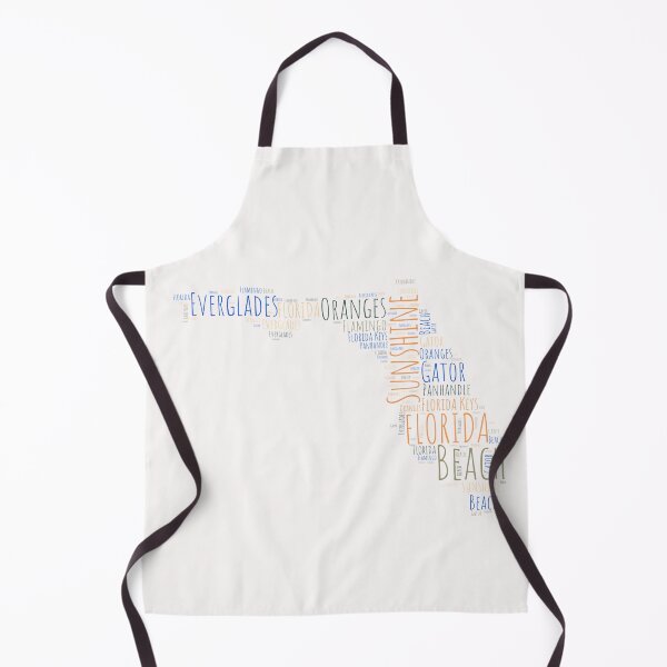 Item preview, Colorful Florida Map Typography designed and sold by JanesCreations.