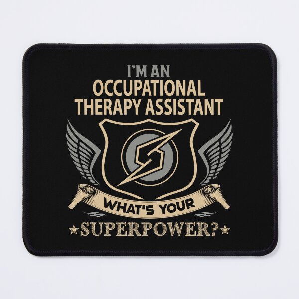 Artikelvorschau, Ergotherapie-Assistent-T-Shirt - Supermacht-Job-Geschenkartikel-T-Stück entworfen und verkauft von watkinsmat.
