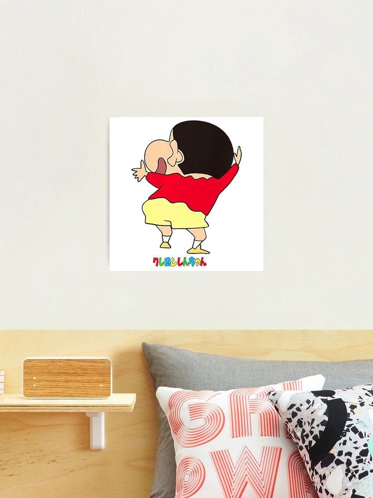 Crayon Shin Chan Meyer hot Half Blanket 2 - Shin Chan & Waniyama San (Red Frame)