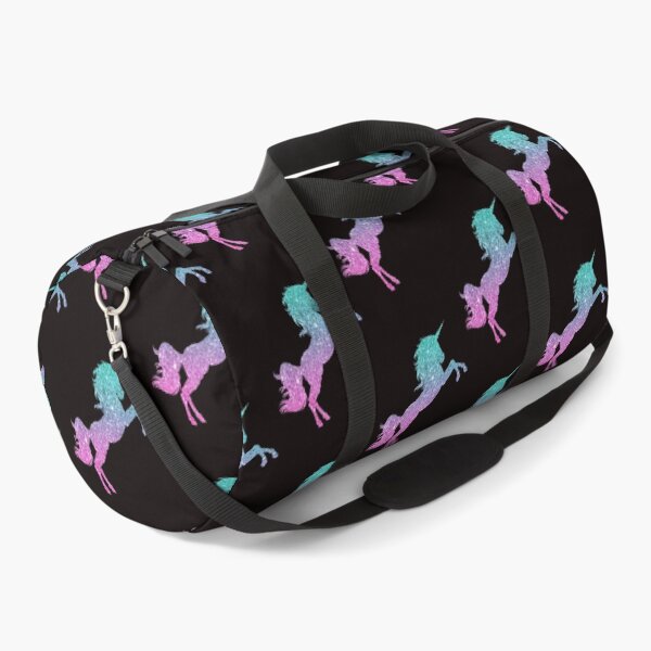 Item preview, Bright Teal and Pink Ombre Faux Glitter Unicorn designed and sold by Felicity-K.