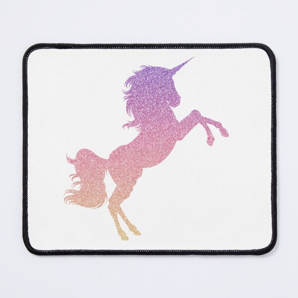Item preview, Pastel Pink Purple Ombre Faux Glitter Unicorn designed and sold by Felicity-K.