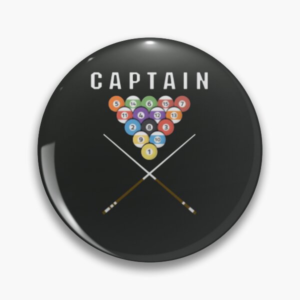Item preview, Awesome Captain Pool Billiar Classic T-Shirt designed and sold by JennyEsch.