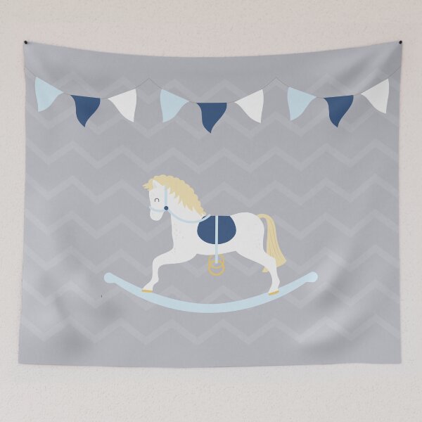 Item preview, Blue Rocking Horse designed and sold by StudioShine.