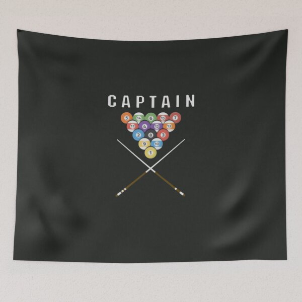 Item preview, Awesome Captain Pool Billiar Classic T-Shirt designed and sold by JennyEsch.