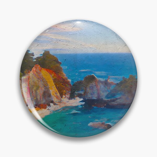 Item preview, Santa Cruz Big Sur Julia Pfeiffer Burns State Park California designed and sold by CattlettArt.