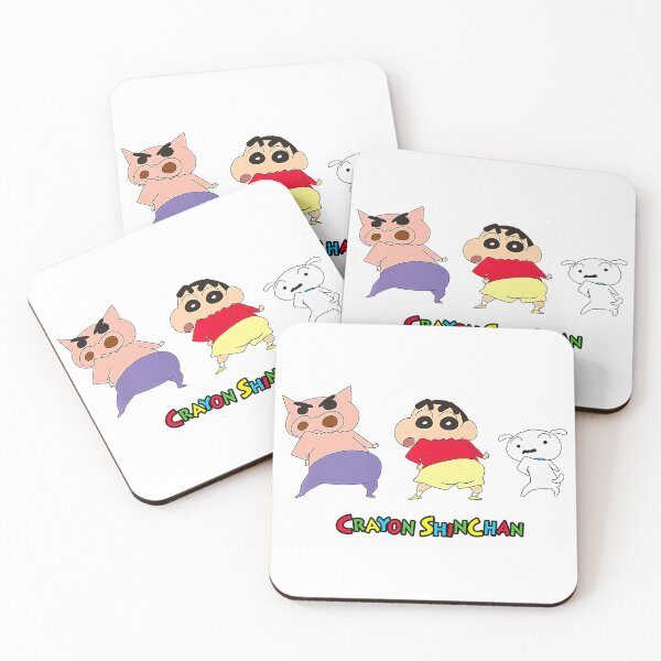 Item preview, Crayon Shin-chan, turning around & Shin-chan & Shiro designed and sold by MollyKirkwood.