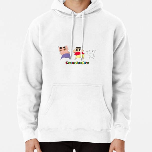 Crayon Shin Chan Pullover Hoodie for Sale by Dextricity Redbubble