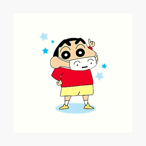 crayon shin chan bum Art Board Print for Sale by samgreeneggs