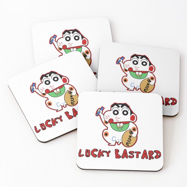 Item preview, Shin Chan Lucky Bastard  designed and sold by MollyKirkwood.