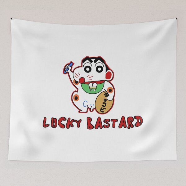 Item preview, Shin Chan Lucky Bastard  designed and sold by MollyKirkwood.