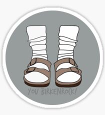 You Birkenrock Gray Sticker