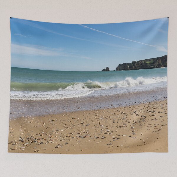 Item preview, Ocean Waves Bounty - Beachcombers Treasures on Dona Ana Beach in Lagos Portugal   designed and sold by Georgia Mizuleva.