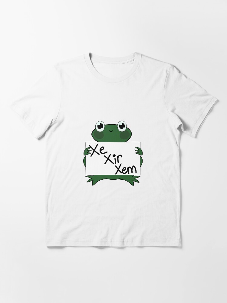 "Xe/Xir/Xem frog pronouns lgbt trans nonbinary neopronouns" Tshirt by SpelltheBee Redbubble