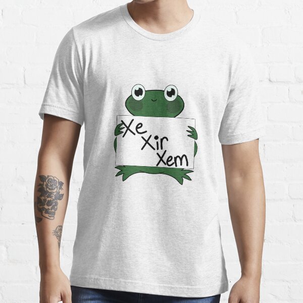 "Xe/Xir/Xem frog pronouns lgbt trans nonbinary neopronouns" Tshirt by SpelltheBee Redbubble