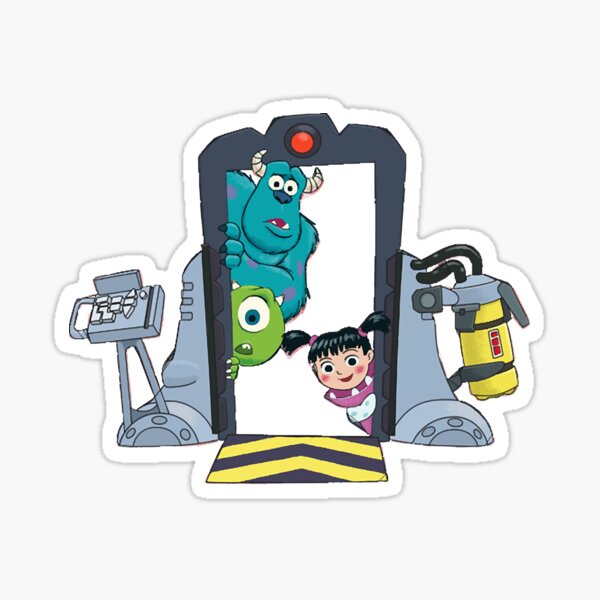Toy Story Monsters Inc big stickers by Kamio Japan - modeS4u