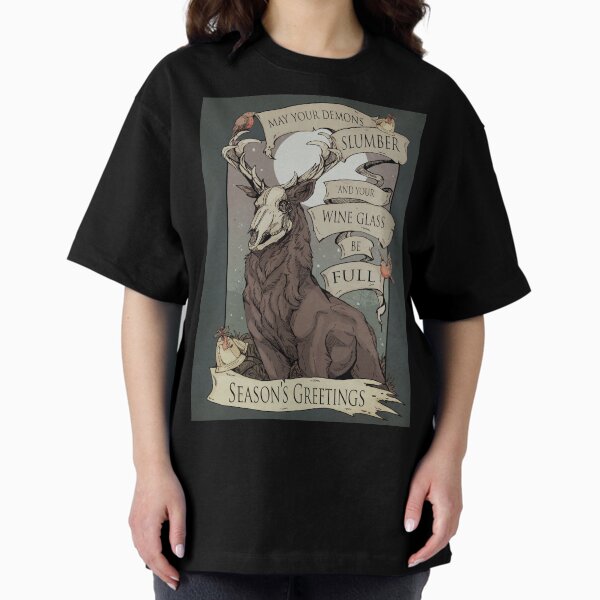May your demons Oversized T-Shirt
