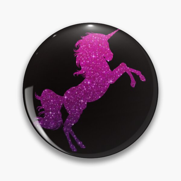 Item preview, Dark Pink Purple Ombre Faux Glitter Unicorn designed and sold by Felicity-K.