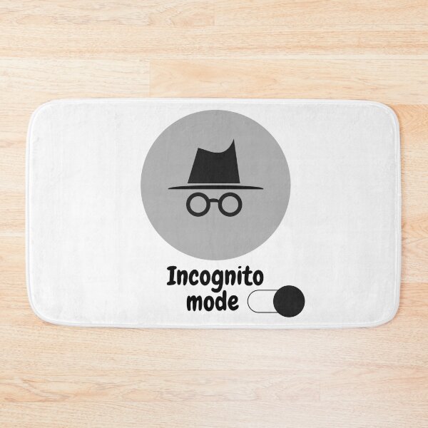 Item preview, incognito mode design  designed and sold by vishal kashyap.