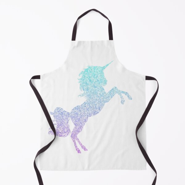 Item preview, Pastel Blue Purple Ombre Faux Glitter Unicorn designed and sold by Felicity-K.