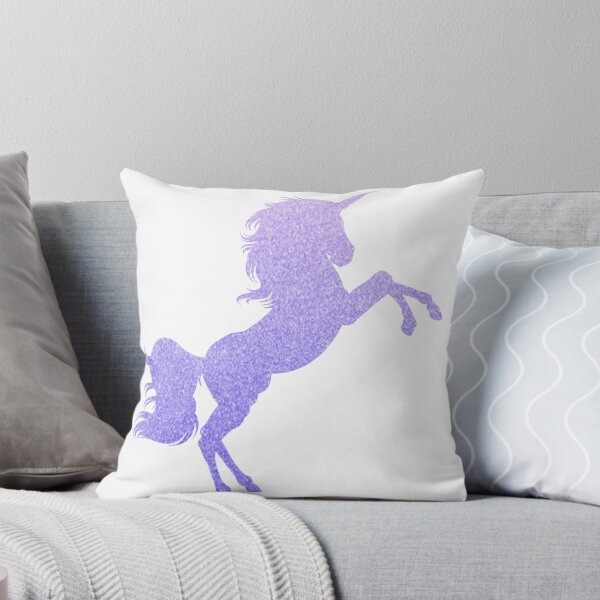 Item preview, Pastel Purple Ombre Faux Glitter Unicorn designed and sold by Felicity-K.
