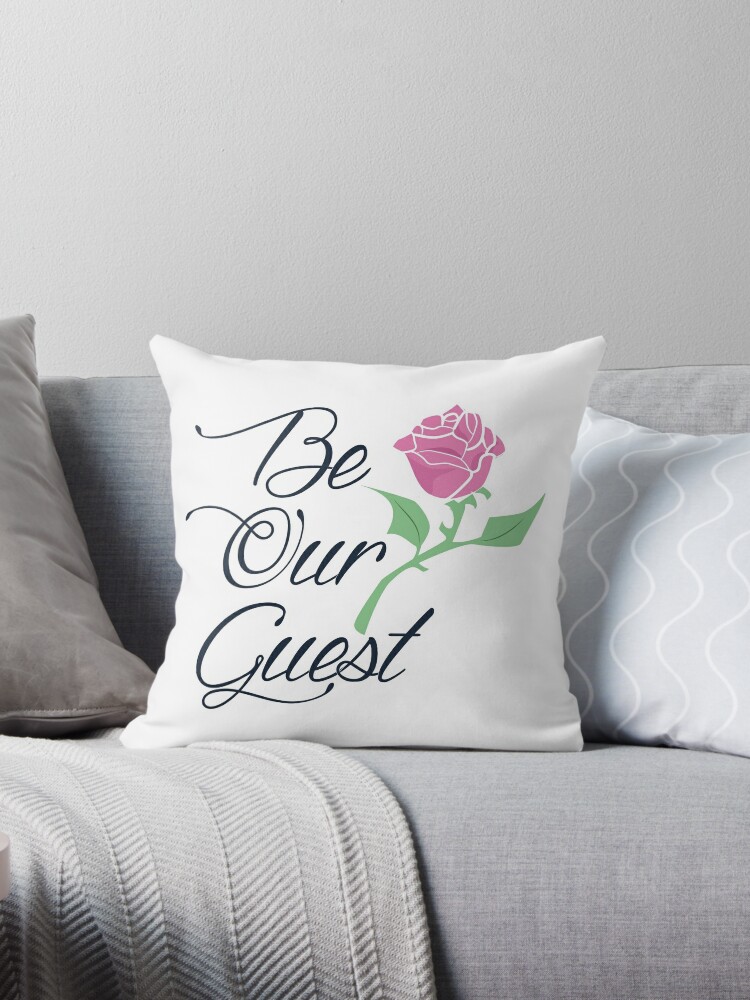 Be our hotsell guest throw pillow