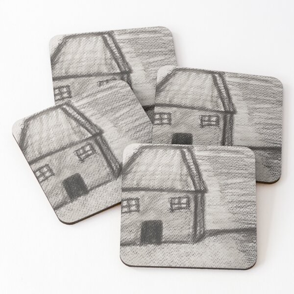 Item preview, 'home' by sed h hand drawn in charcoal  designed and sold by artbySESH.