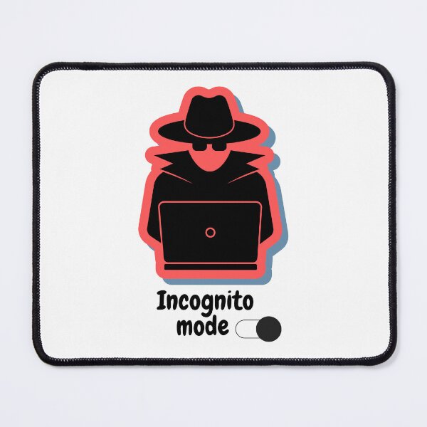 Item preview, incognito mode design  designed and sold by vishal kashyap.