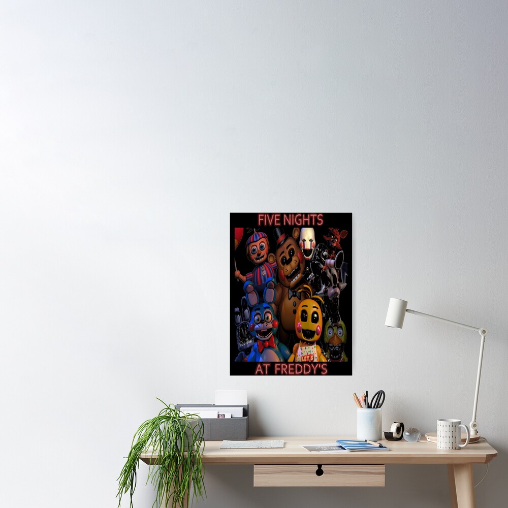 FNAF 2 animatronics Classic Poster for Sale by AarondeWerd