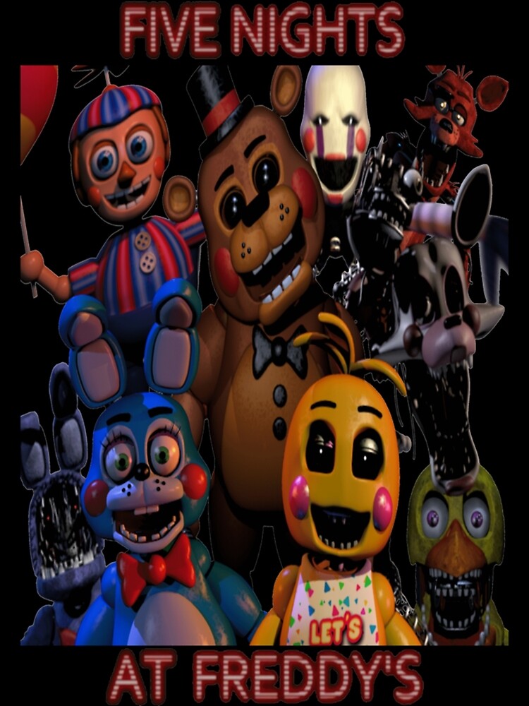 FNAF 2 animatronics  Poster for Sale by Mintybatteo