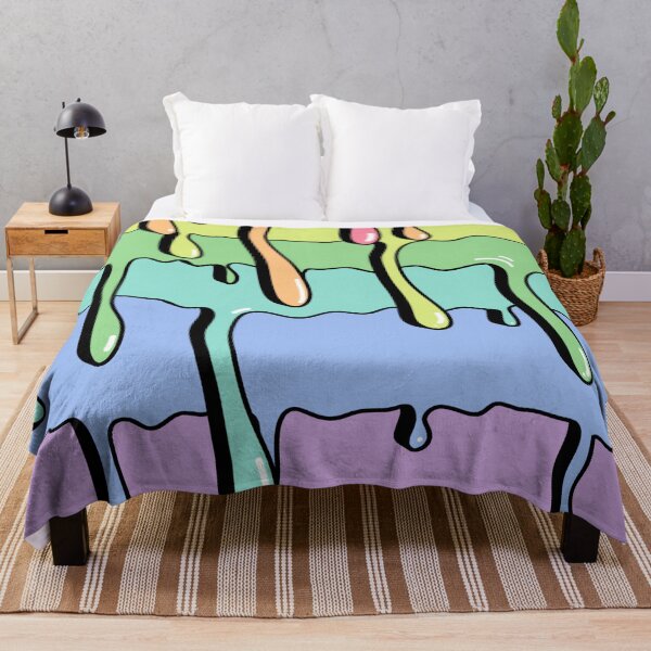 Item preview, Slime Rainbow Kawaii Aesthetic Drippy Pattern designed and sold by ind3finite.
